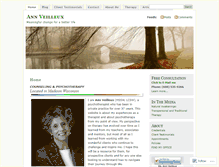 Tablet Screenshot of annveilleux.com